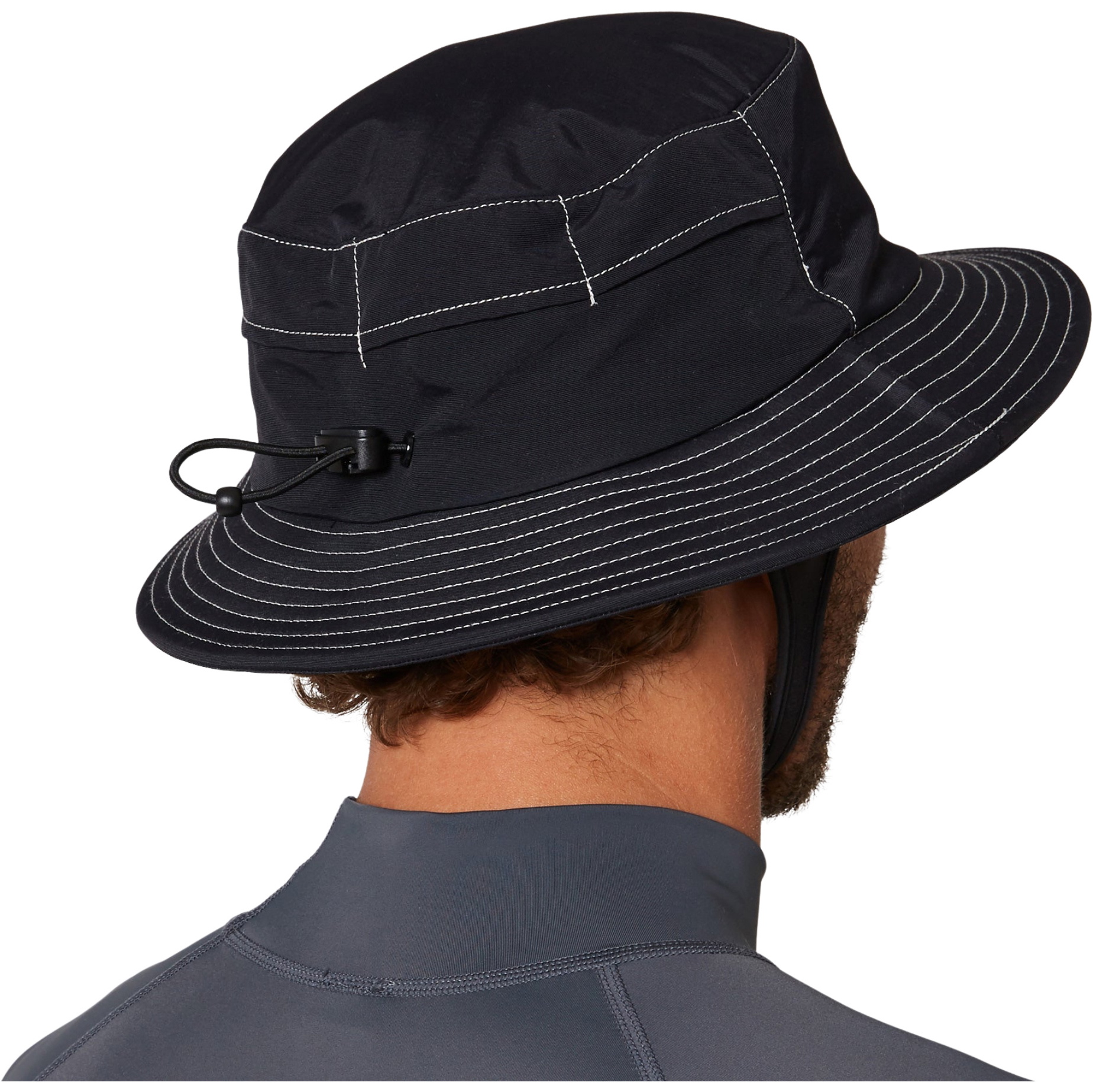 2026 Ocean & Earth G-Land Soft Peak Surf Hat SMHA10-BLK - Black
